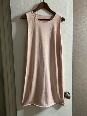 Eileen Fisher Light Pink Sleeveless Midi Dress Women Sz XS